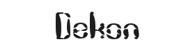 Dekon Font Thumbnail