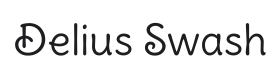 Delius Swash Caps Font Thumbnail