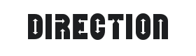 Direction Font Thumbnail