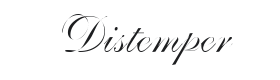 Distemper Font Thumbnail