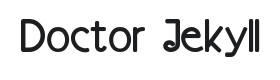 Doctor Jekyll Font Thumbnail
