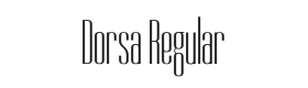Dorsa Font Thumbnail