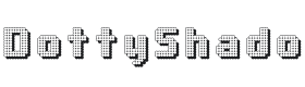 Dotty Shadow Font Thumbnail
