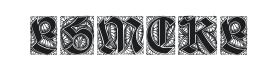 Ehmcke Schwabacher Initialen Font Thumbnail