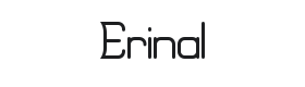 Erinal Font Thumbnail