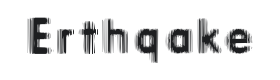 Erthqake Font Thumbnail