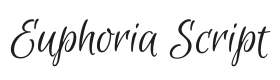 Euphoria Script Font Thumbnail