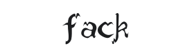 Fack Font Thumbnail