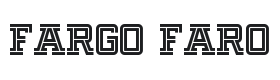 Fargo Faro NF Font Thumbnail