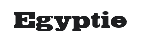 Fette Egyptienne Font Thumbnail