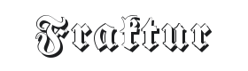 Fraktur Shadowed Font Thumbnail