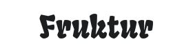 Fruktur Font Thumbnail
