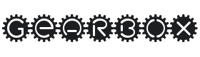 Gear Box Font Thumbnail