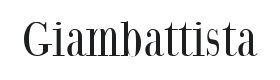 Giambattista Due Mille Font Thumbnail