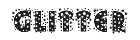 Glitter Font Thumbnail
