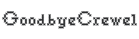 Goodbye Crewel World NF Font Thumbnail