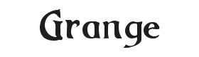 Grange Font Thumbnail