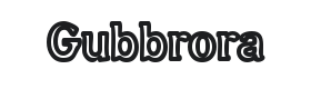 Gubbröra Font Thumbnail