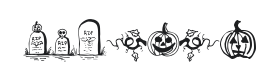 Halloween Borders Font Thumbnail