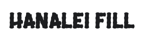 Hanalei Fill Font Thumbnail