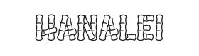 Hanalei Font Thumbnail