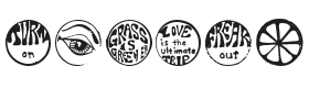 Hippy Stamp Font Thumbnail
