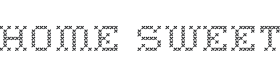 Home Sweet Home Font Thumbnail