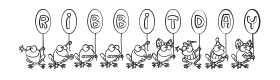 Hoppy Ribbitday Font Thumbnail