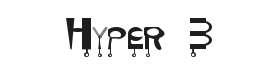 Hyper 3 Font Thumbnail