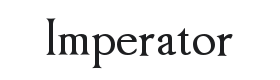 Imperator Font Thumbnail