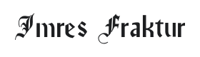 Imres Fraktur Font Thumbnail