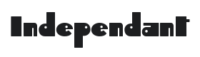 Independant Font Thumbnail