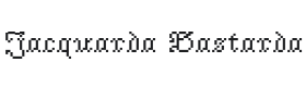Jacquarda Bastarda Font Thumbnail