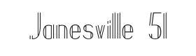 Janesville 51 Font Thumbnail