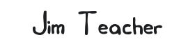 Jim Teacher Font Thumbnail