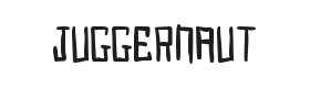 Juggernaut Font Thumbnail