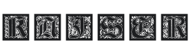 Kaiser Rotbart Caps Font Thumbnail