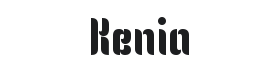 Kenia Font Thumbnail