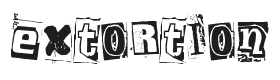 Kingthings Extortion Font Thumbnail