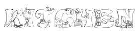 Kitchen Kapers Font Thumbnail
