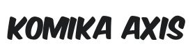 Komika Axis Font Thumbnail