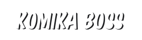 Komika Boss Font Thumbnail