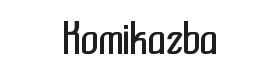 Komikazba Font Thumbnail