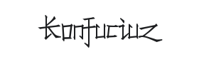 Konfuciuz Font Thumbnail