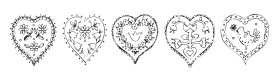 KR All Heart Font Thumbnail