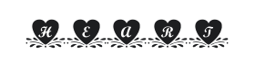 KR Amish Heart Font Thumbnail