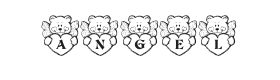 KR Angel Bear Font Thumbnail