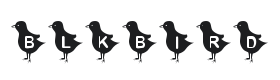 KR Blackbird Font Thumbnail