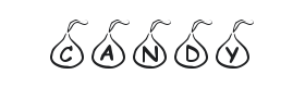 KR Candy Kiss Font Thumbnail