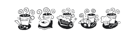 KR Coffee Dings Font Thumbnail